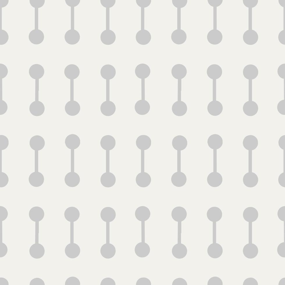 lines and dots geometrical seamless pattern with points connected by line in different directions, trendy urban industrial background vector