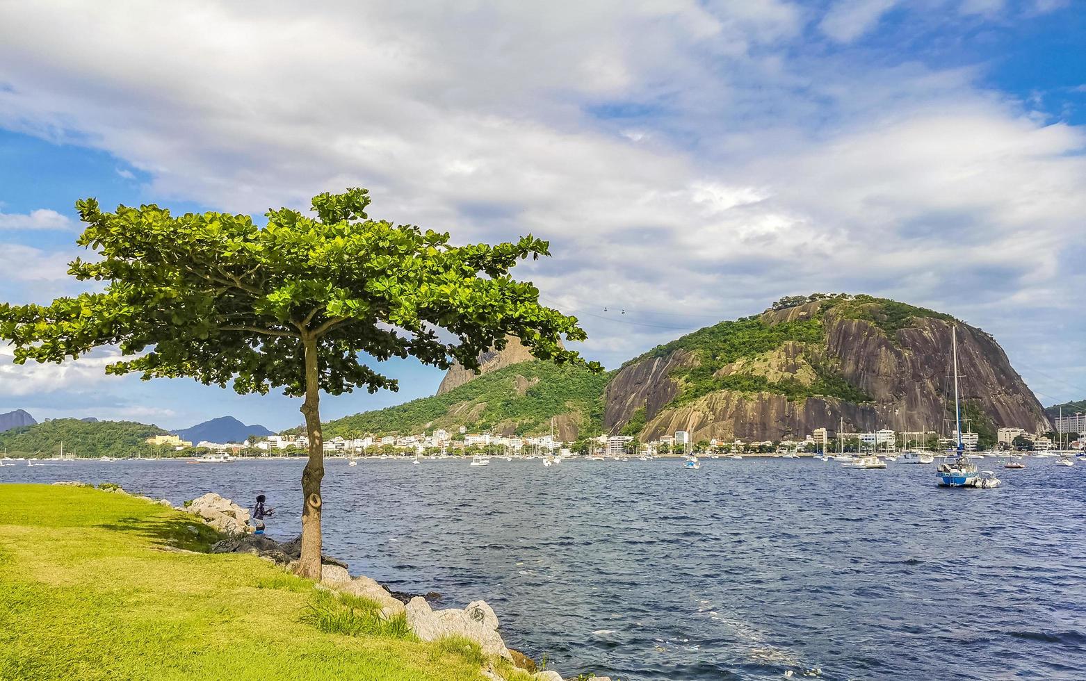 Pan de Azúcar panorama pao de acucar río de janeiro brasil. foto