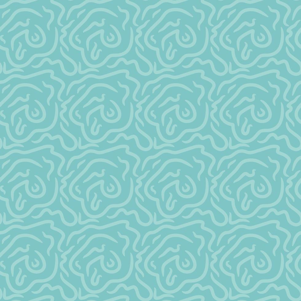 tiffany blue primitive naive hand drawn brushstroke seamless pattern. vector doodle endless pattern for textile wrapping digital paper template