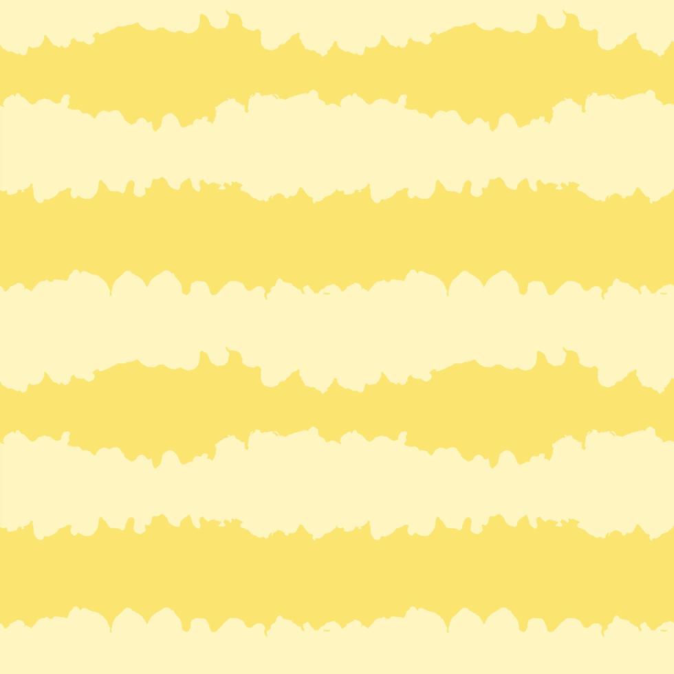 yellow jagged rough brushstroke minimalistic seamless pattern. vector doodle endless pattern for textile wrapping digital paper template