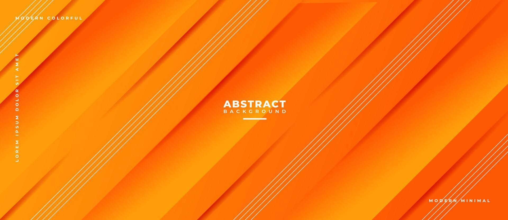 Warm tone and Orange color background abstract vector