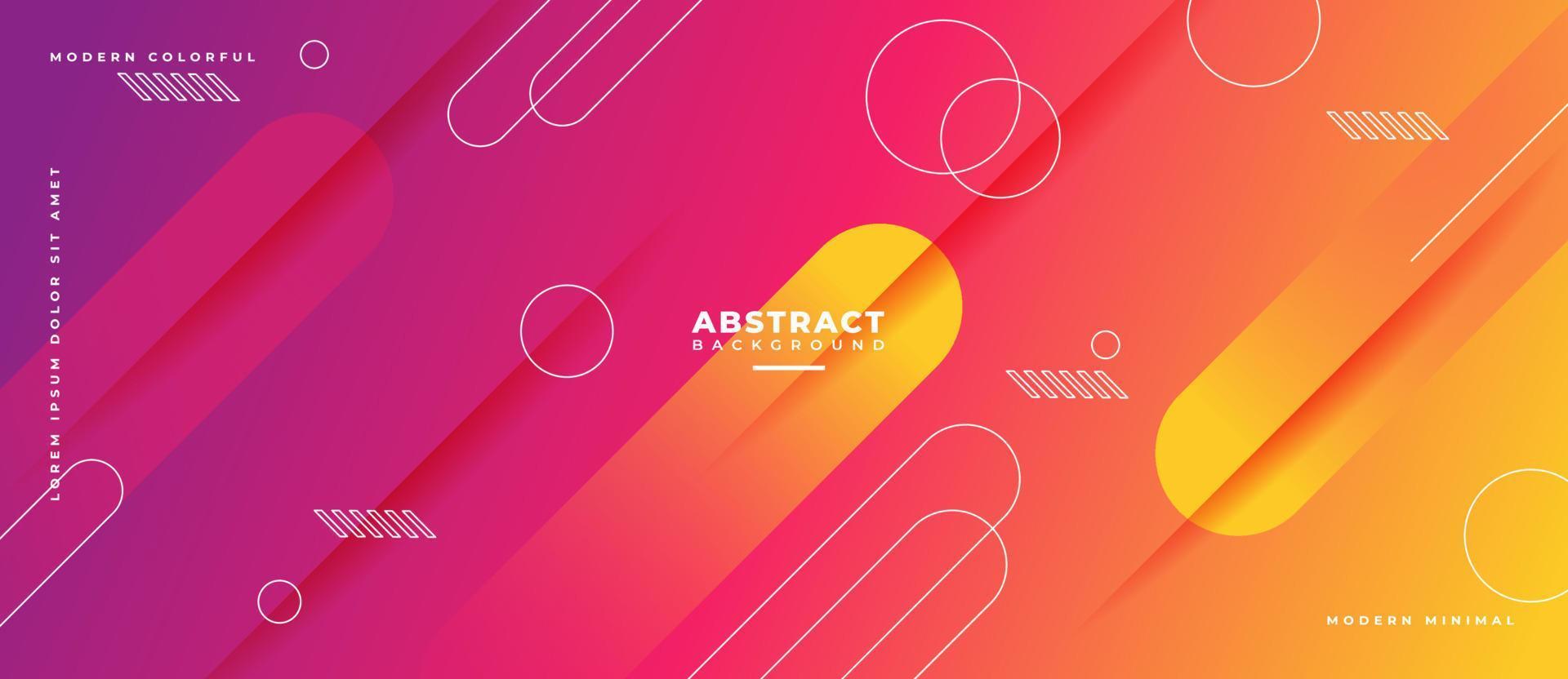Gradient flowing geometric stripes line pattern abstract background. vector