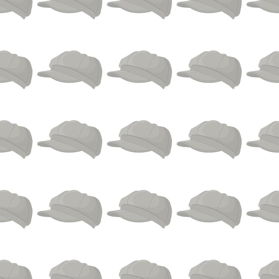 Illustration on theme colored pattern hats visor vector