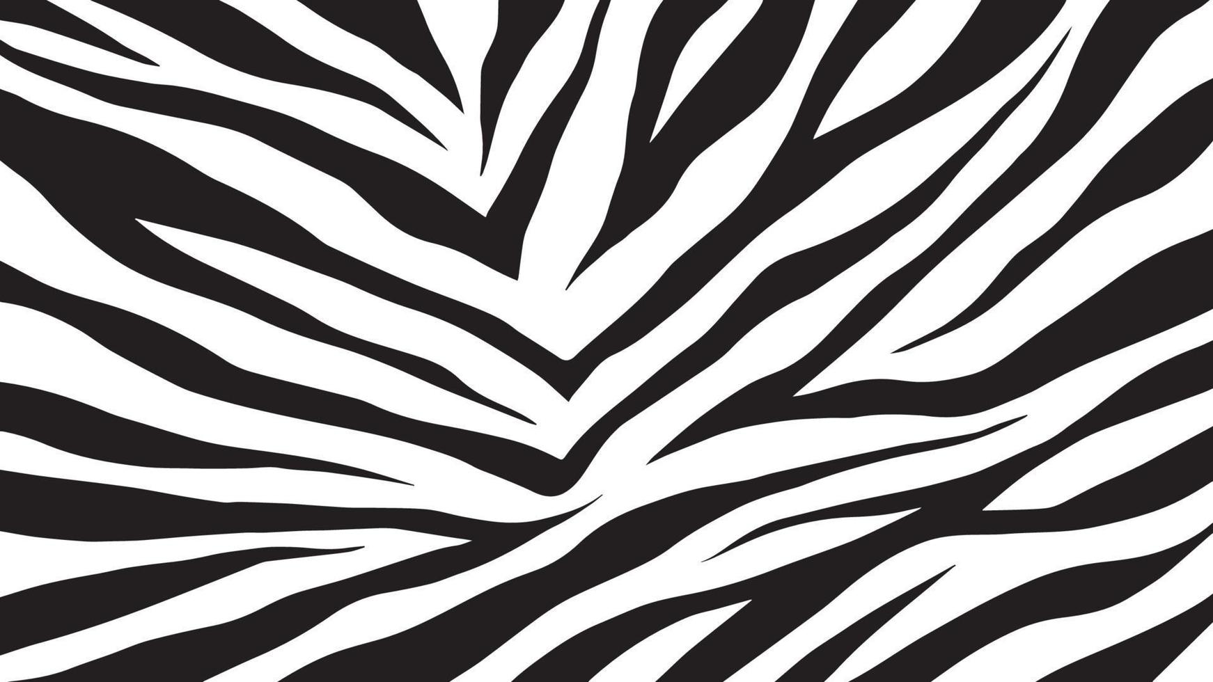 Zebra Print Texture vector