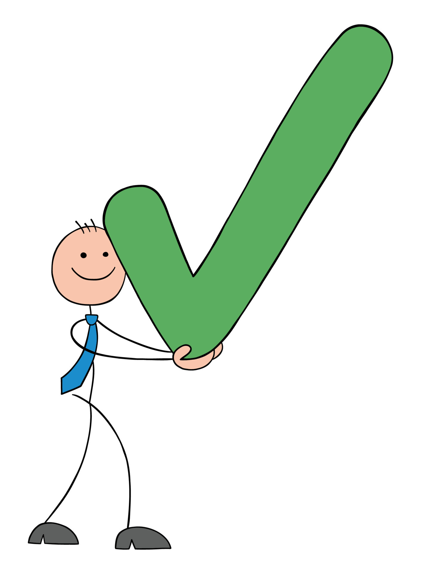 Approve, stickman businessman carries check mark and walks, hand drawn outline cartoon vector illustration 4686641 Vector Art at Vecteezy Approve, stickman businessman carries check mark and walks, hand drawn outline cartoon vector illustration 4686641 Vector Art at Vecteezy