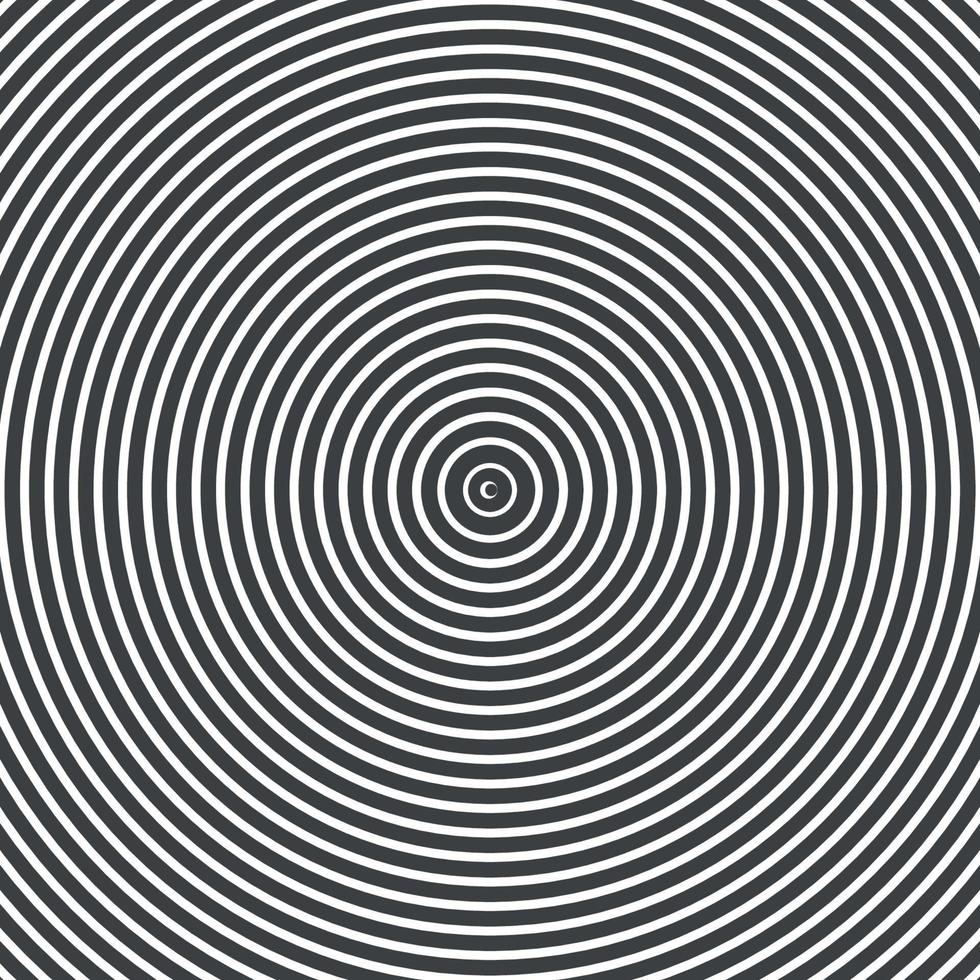 abstracto psicodélico dimensión artes blanco y gris espiral elegante fondo retro vector