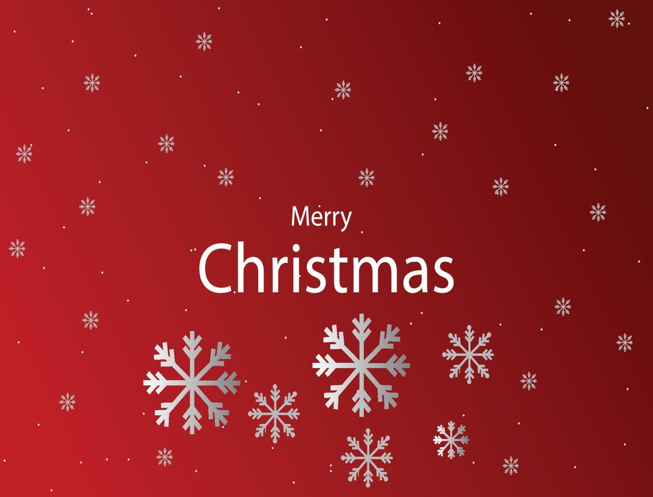 Merry Christmas Banner Or Background Design vector