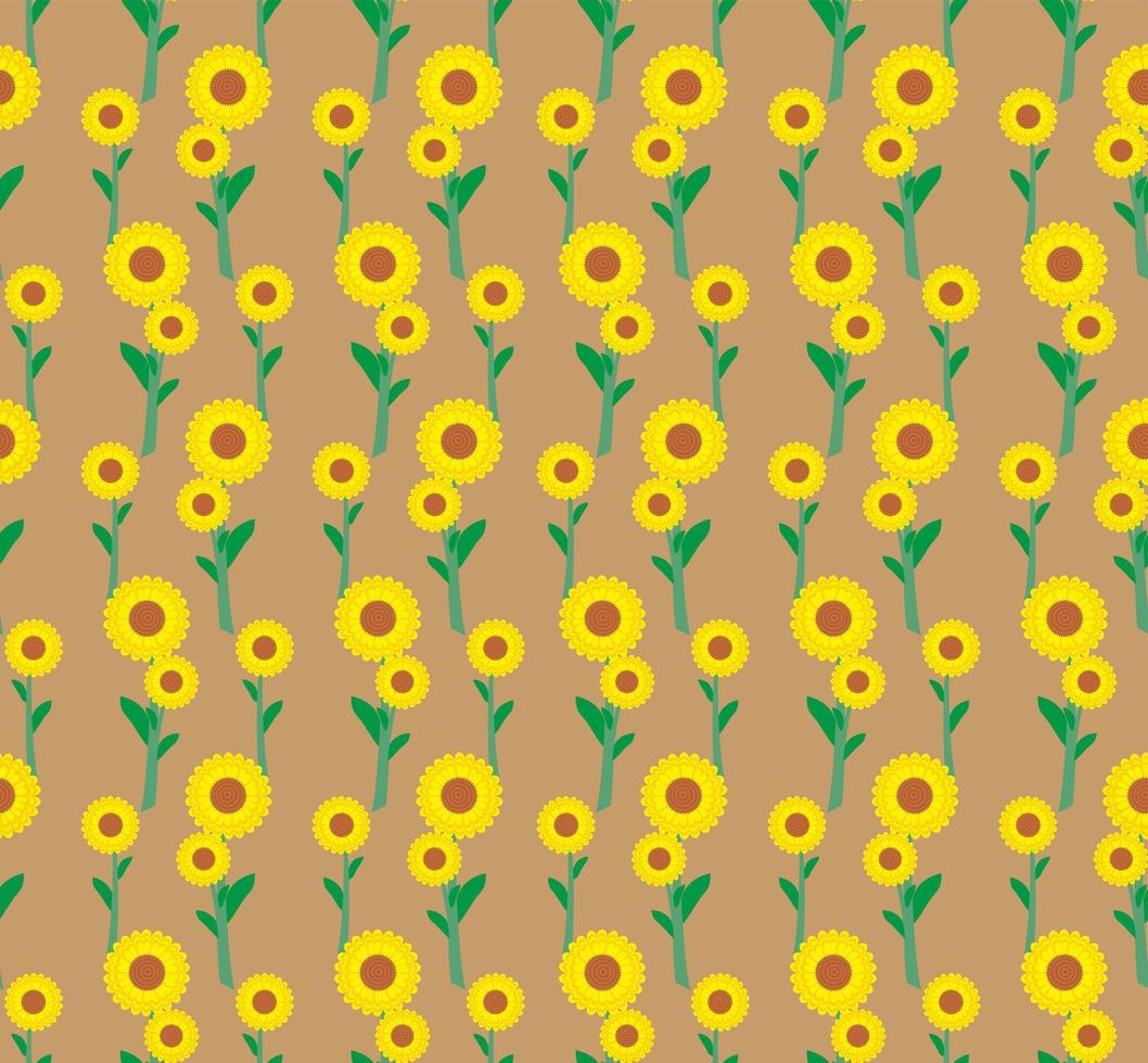 diseño floral del vector del fondo del modelo inconsútil. diseño simple y único. para papel tapiz de fondo, telón de fondo, portada y se puede imprimir. plantillas modernas.