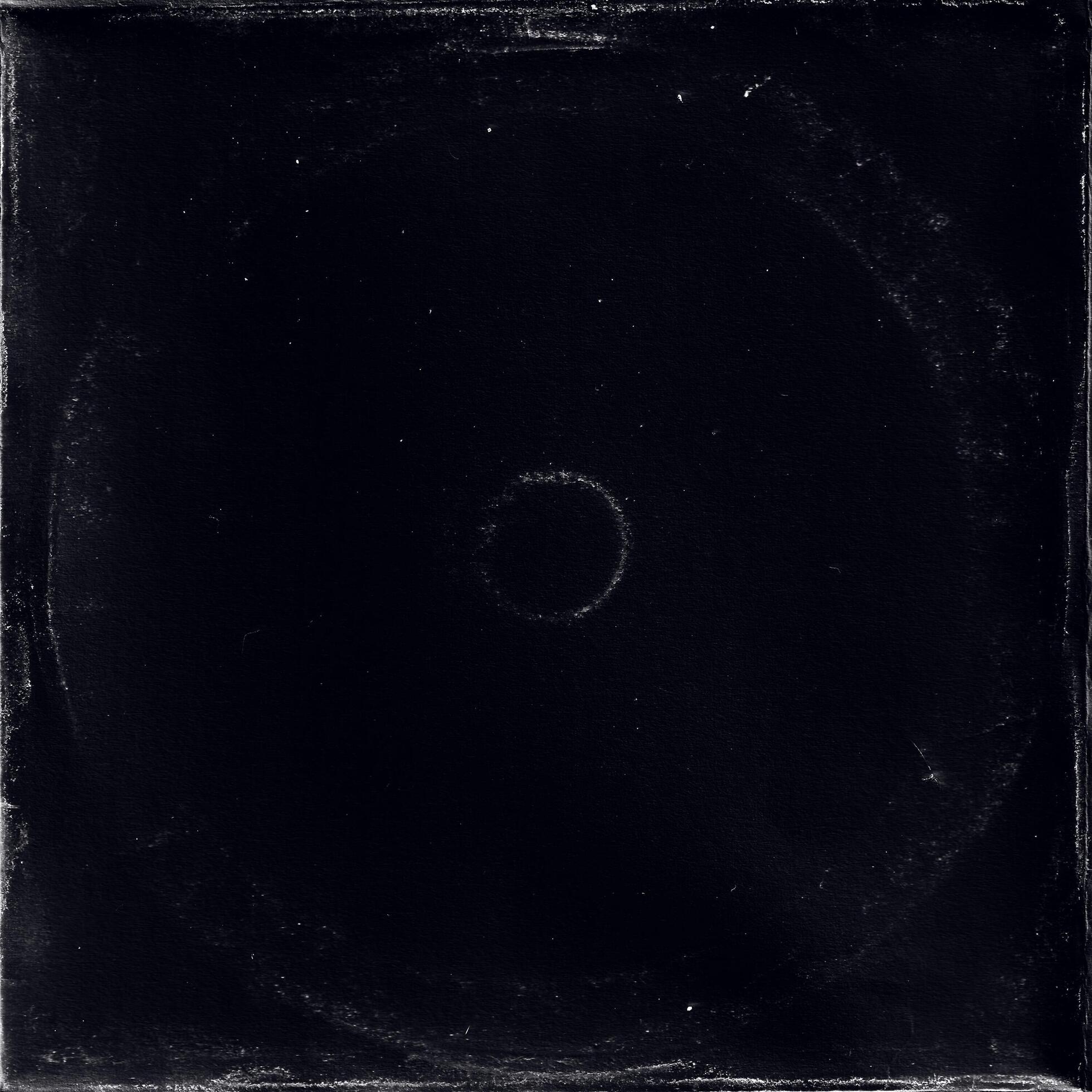 old paper texture in square frame for cover art. grungy frame in black