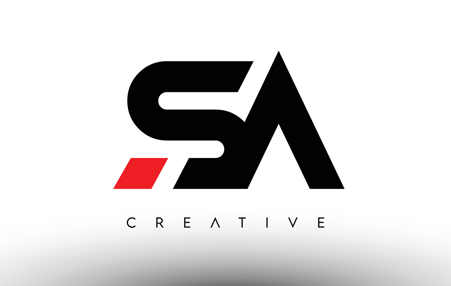 SA Creative Modern Letter Logo Design. SA Icon Letters Logo Vector
