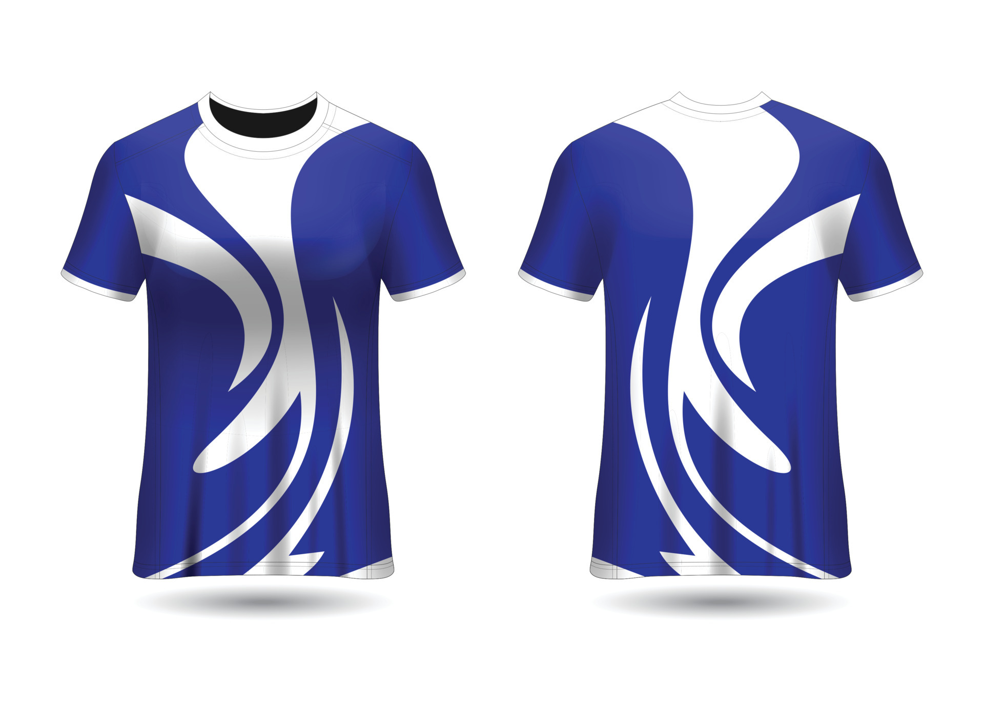 Sports Racing Jersey Design Template for Team Uniforms Vector 4687940 ...