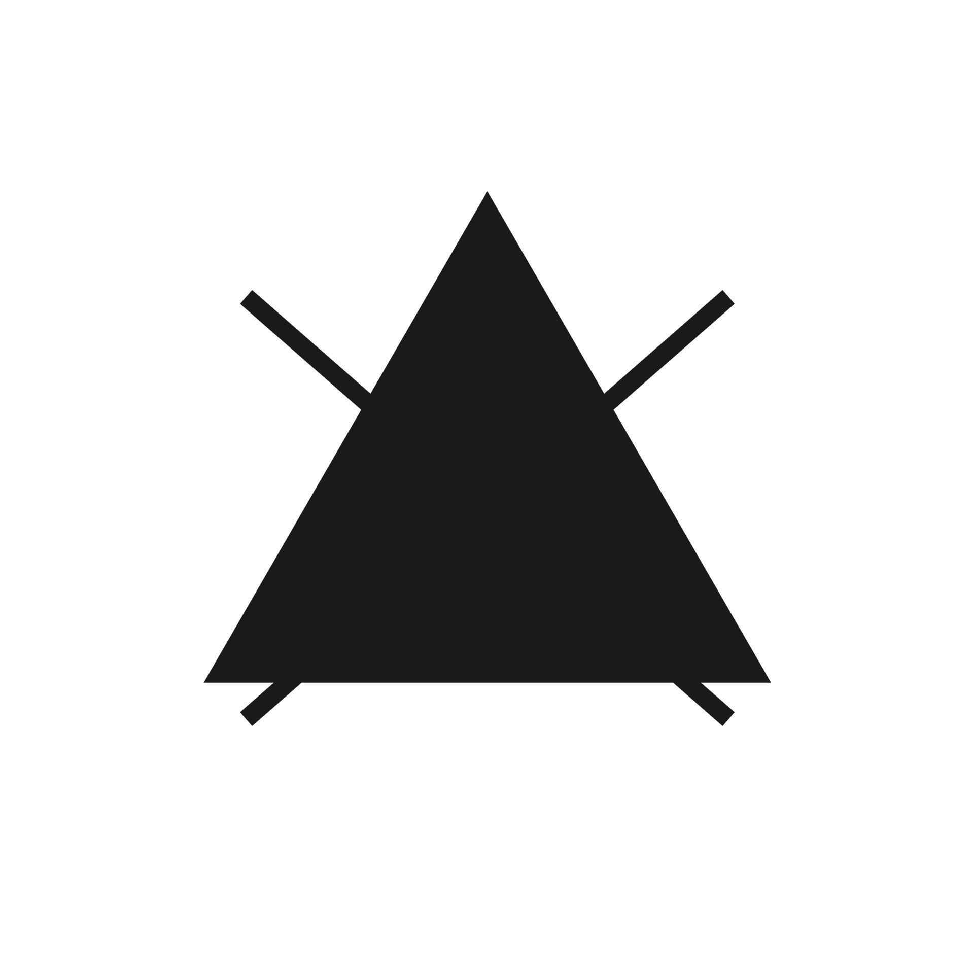 Do not bleach icon, vector illustration, flat design 4688564 Vector Art