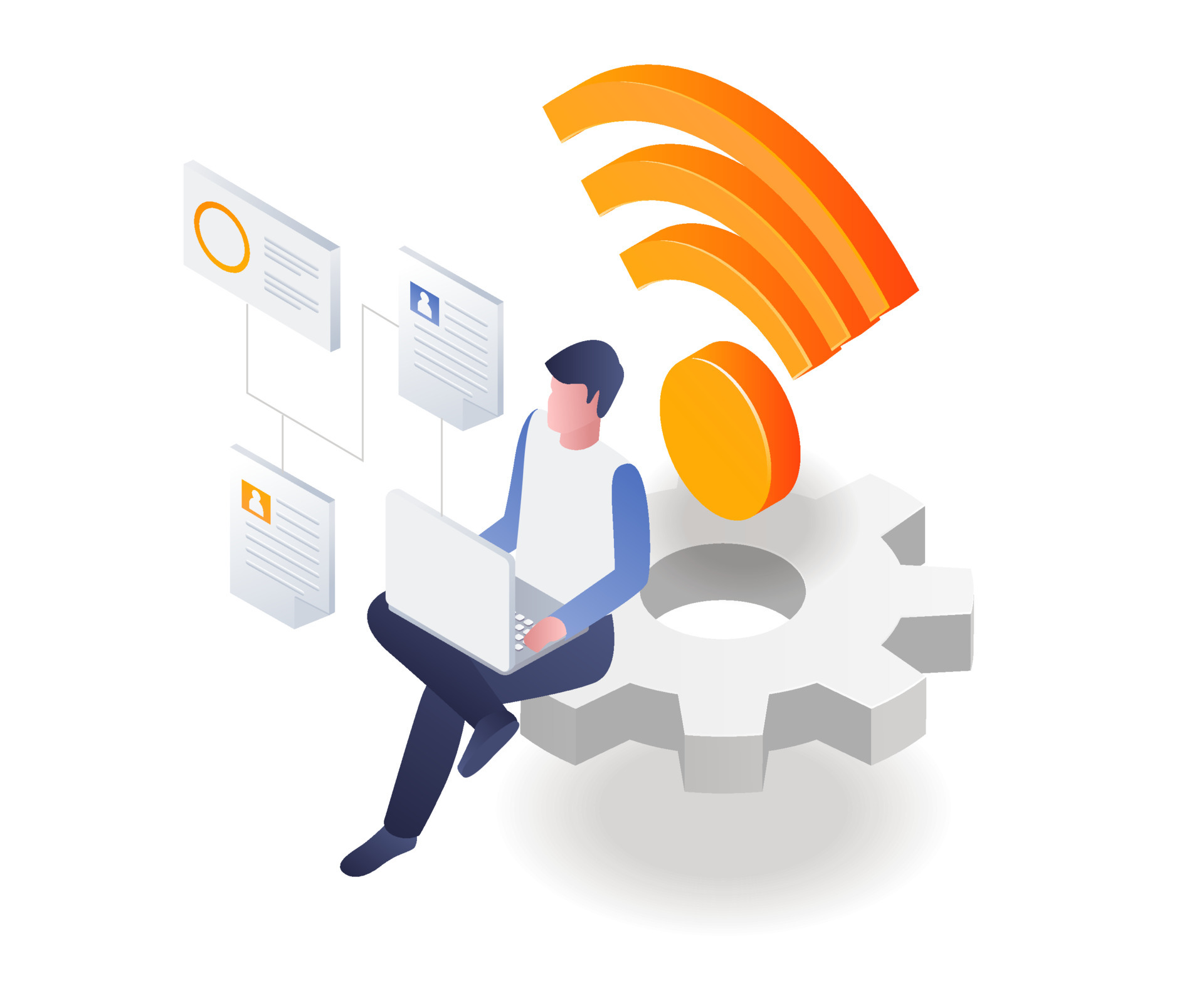 Working with signal. Working with signal