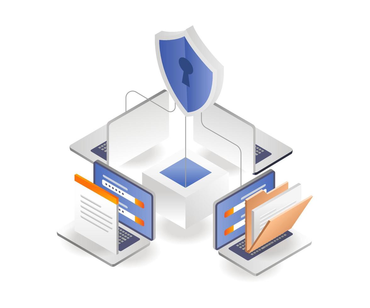 computer network security vector