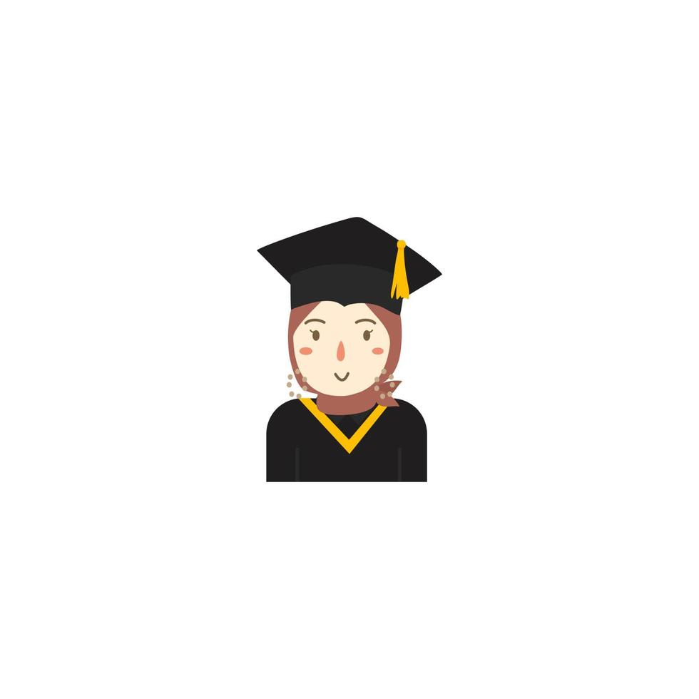 young people graduating vector