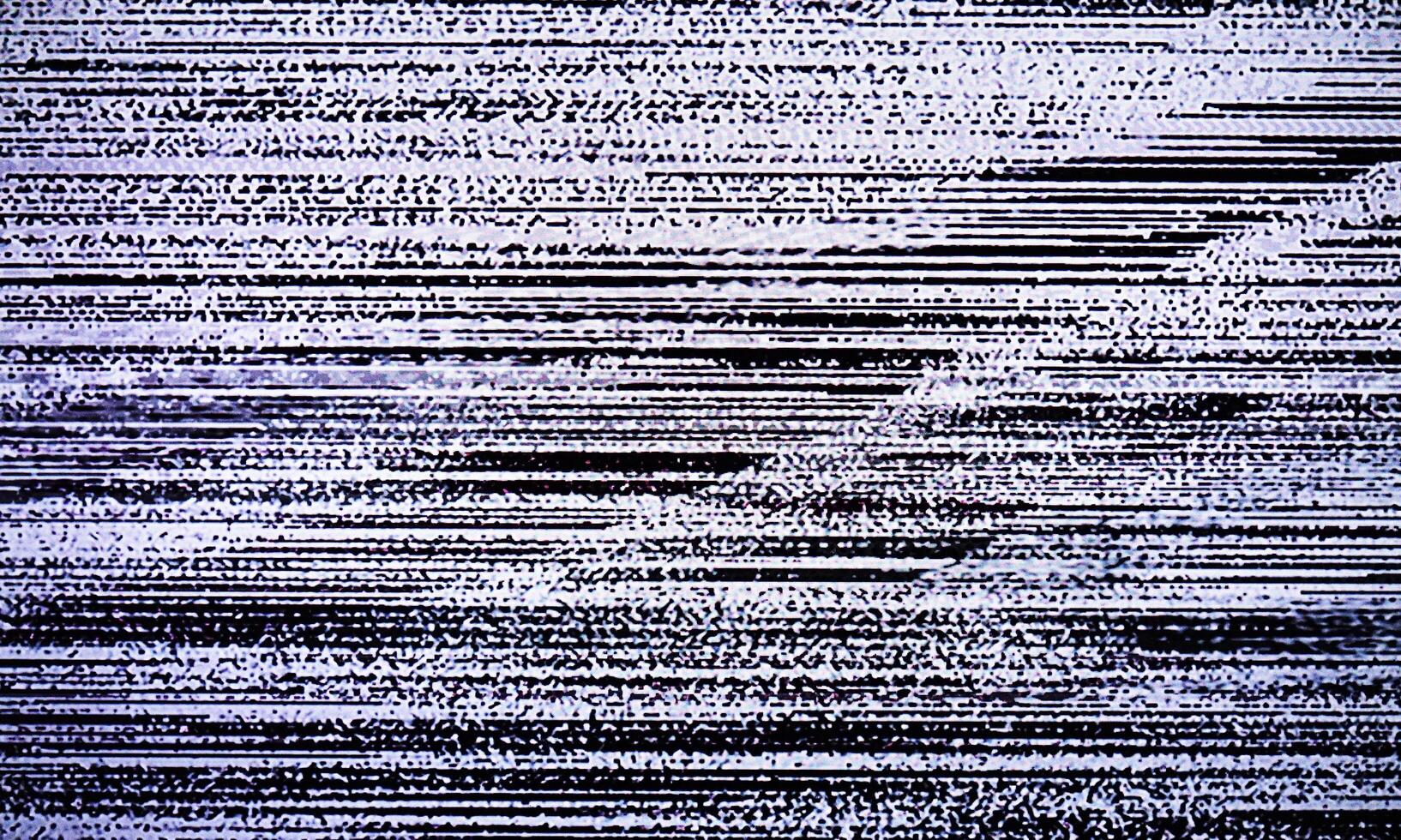 Glitch art scan line background. TV scan line monitor for old