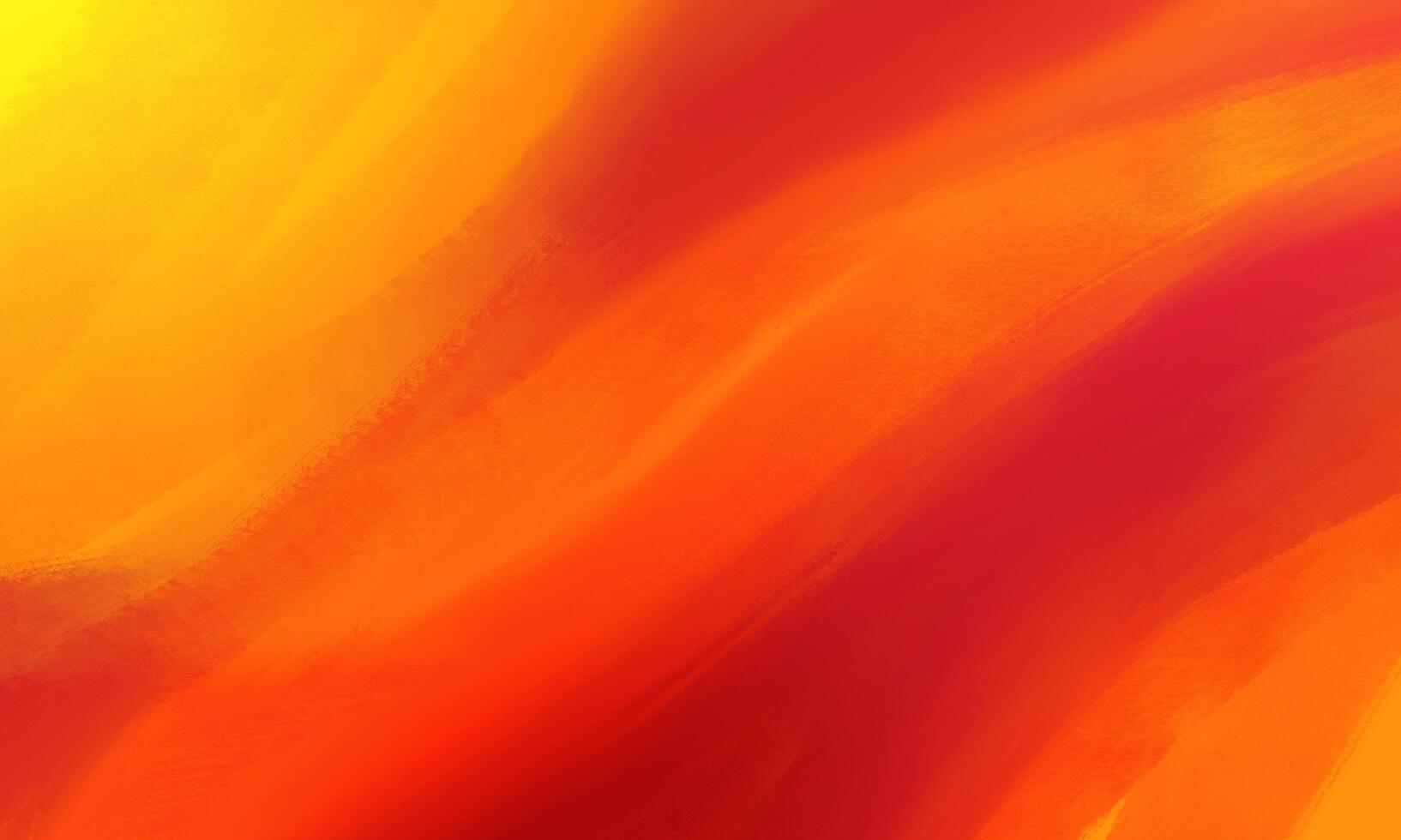 brushed abstract background pattern in flame-themed color. wavy brushed painted texture of orangish for creative design. photo