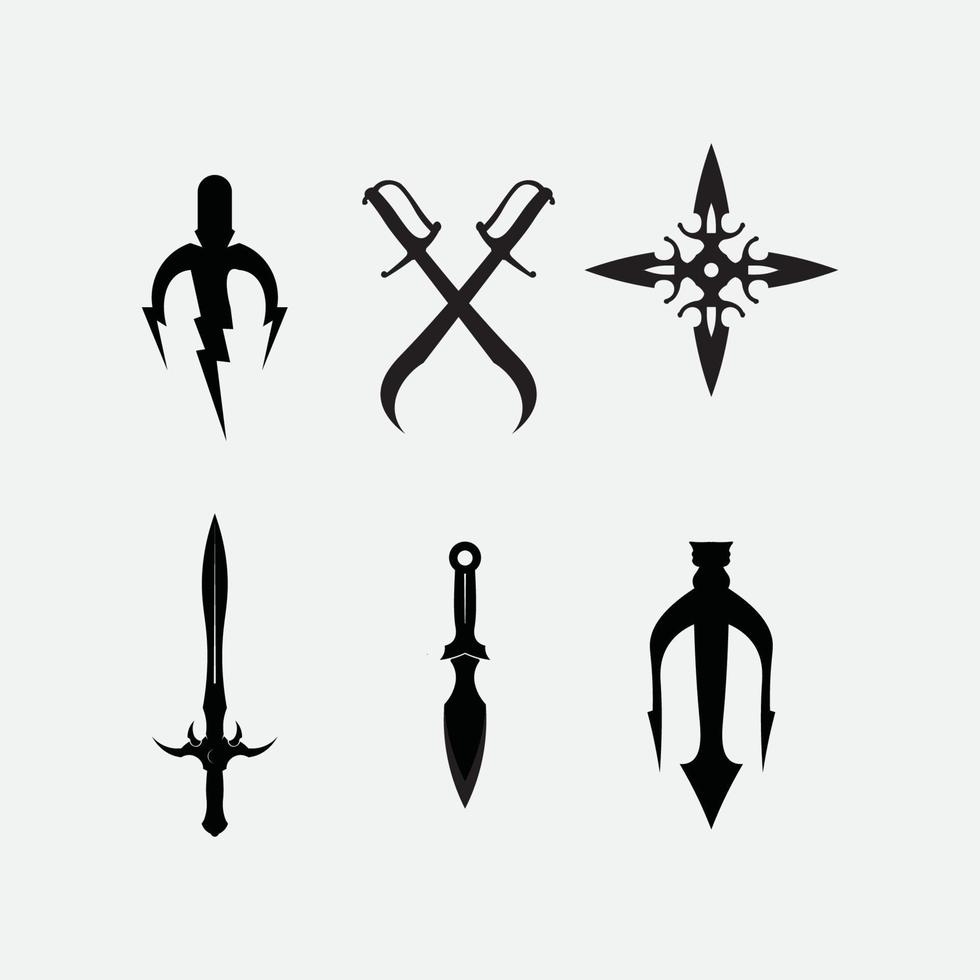 knife and Chef kitchen icon vector Cutlery Kitchen utensils symbol for ...