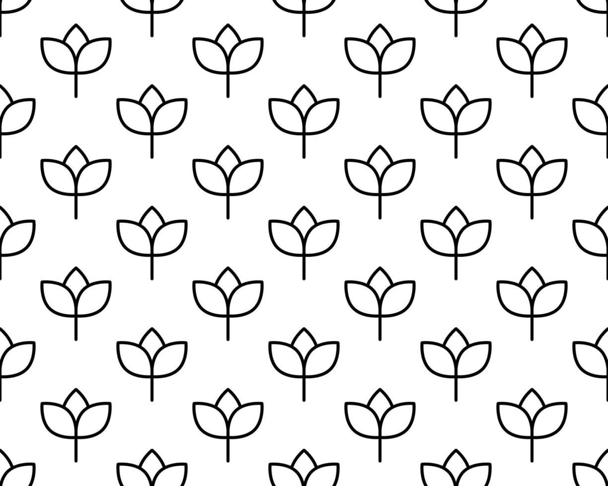 abstract seamless geometries pattern. White in black color. for wallpaper. design page fill. Vector illustration