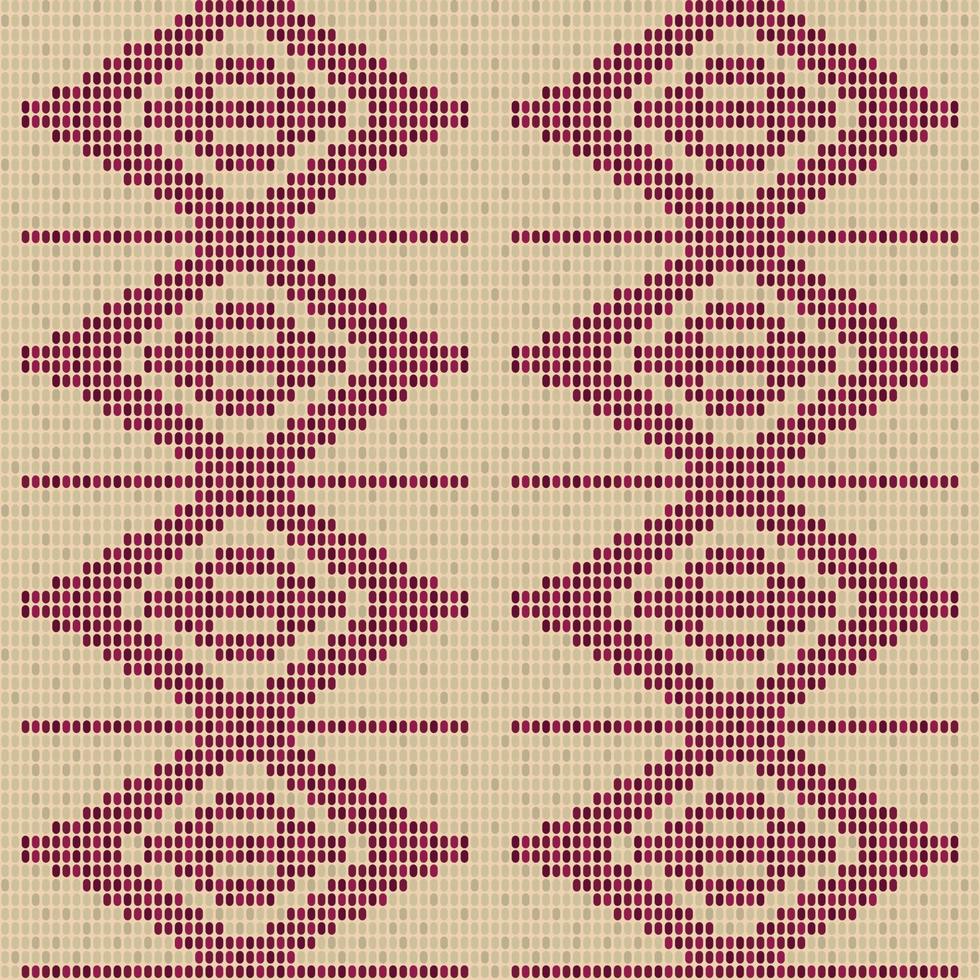indonesian lombok batik illustration pattern seamless background vector
