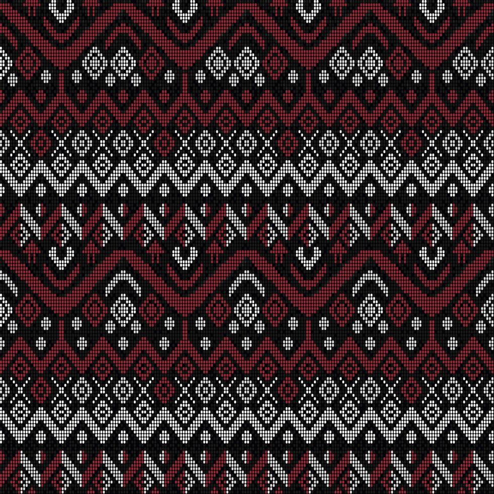 lombok culture batik seamless pattern background vector