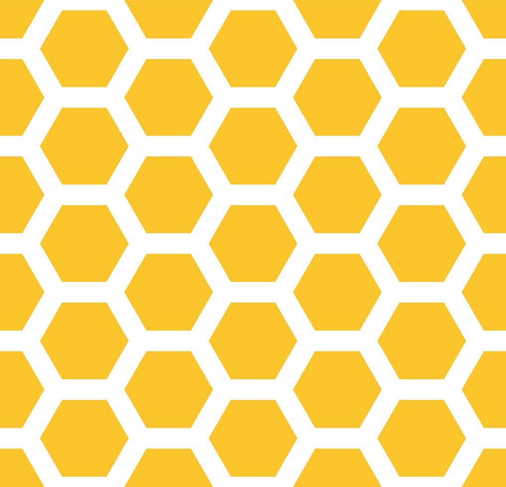 patrón de panal de miel vector