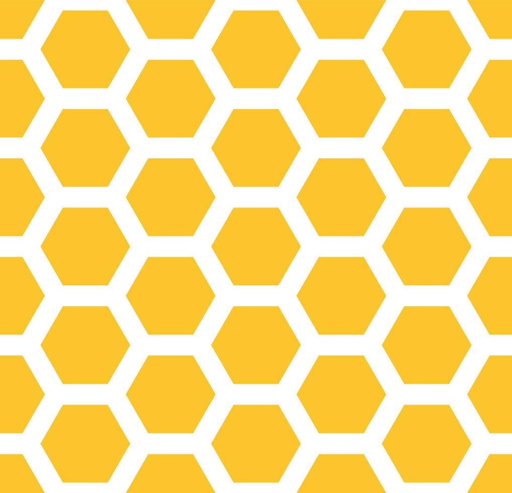 Honey comb pattern vector