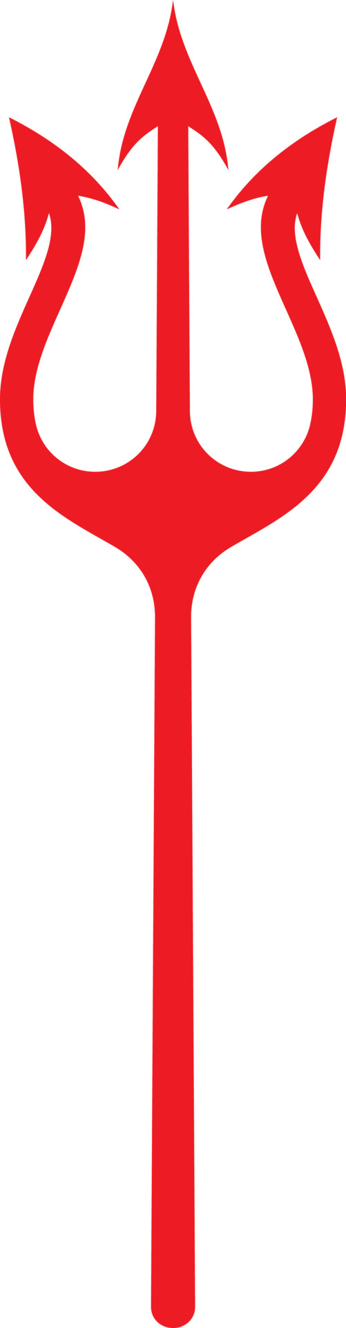 Devil pitchfork trident 4692510 Vector Art at Vecteezy