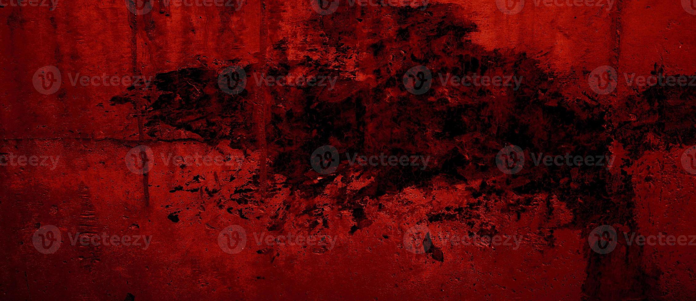 Scary red wall for background. red wall scratches photo