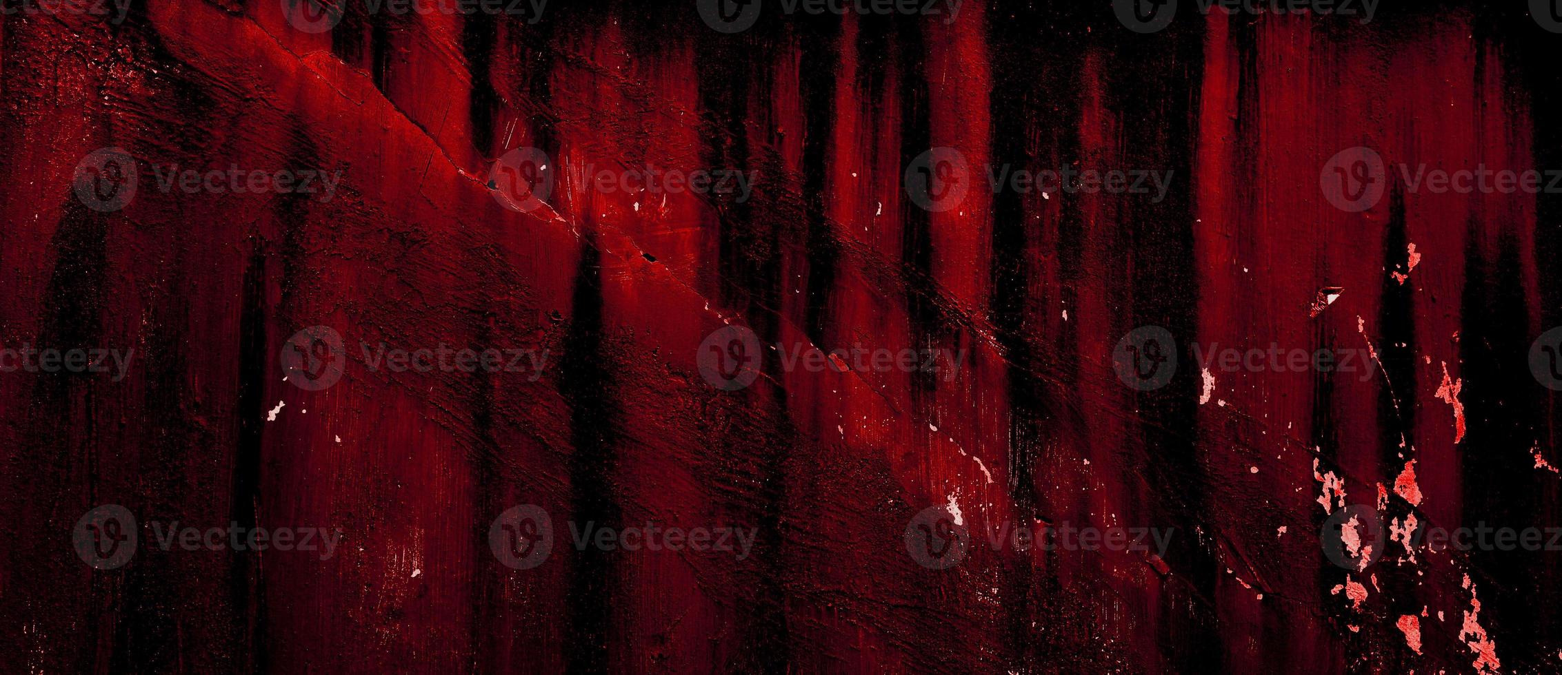 Scary red wall for background. red wall scratches photo