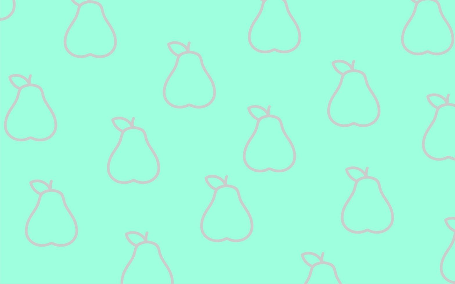 seamless background with fruit pattern vector