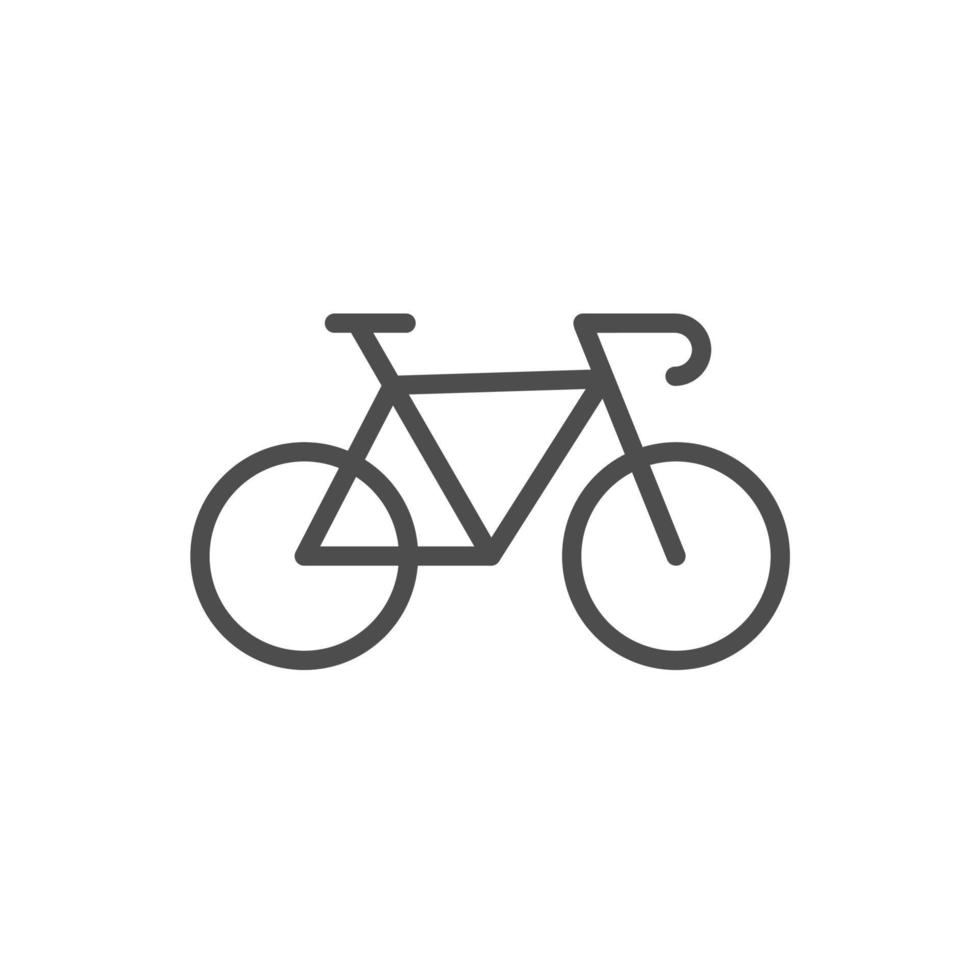 transportation vehicle simple line icon vector