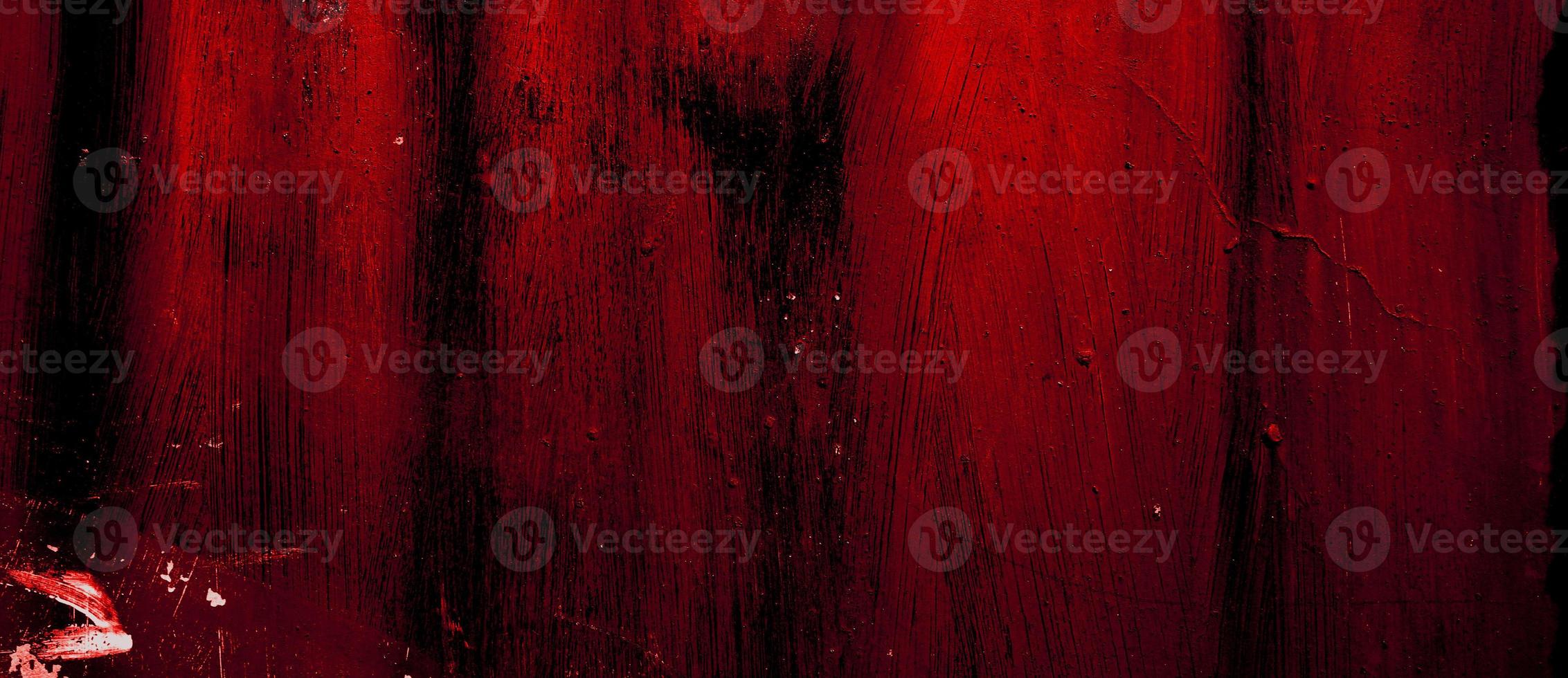 Scary red wall for background. red wall scratches photo