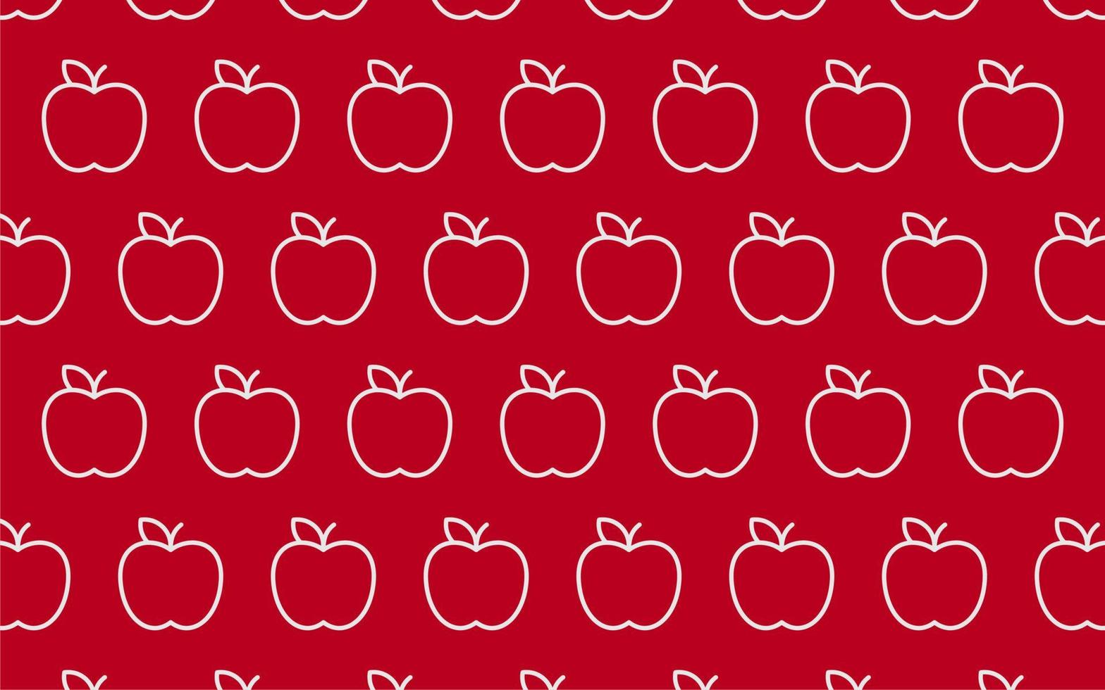 seamless background with fruit pattern vector