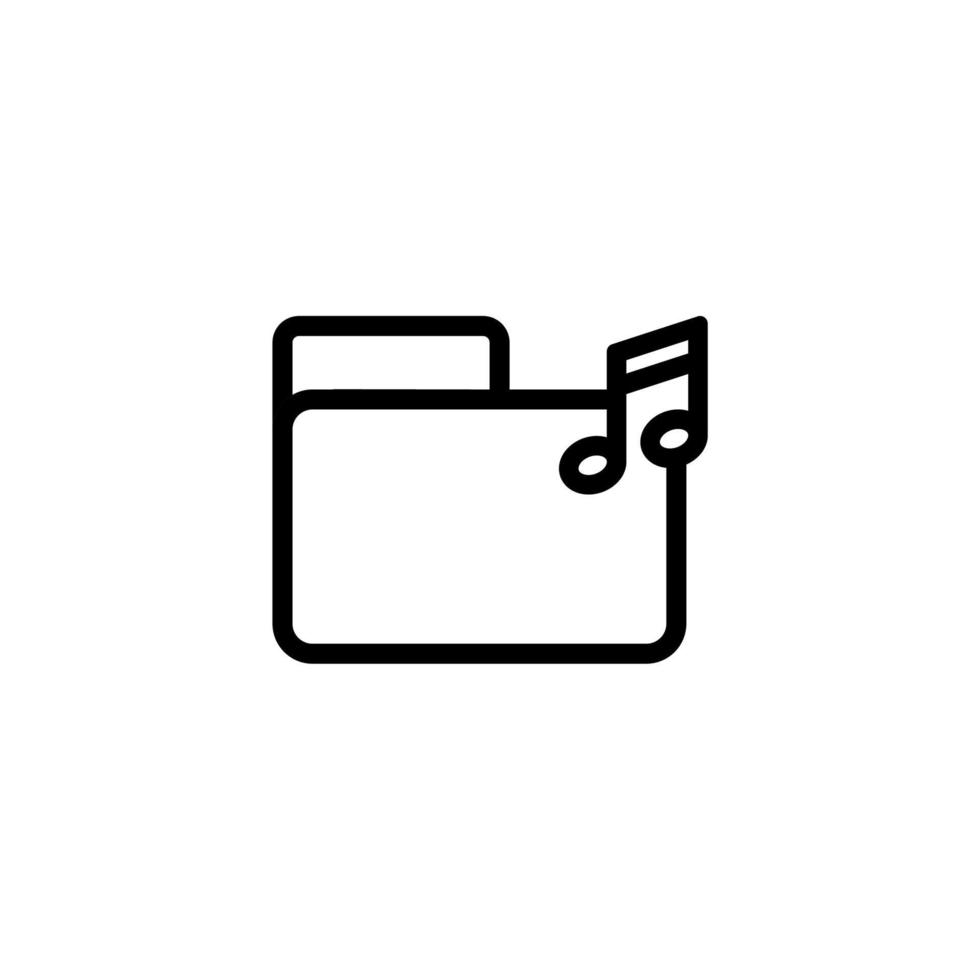 conjunto de iconos de vector de reproductor multimedia