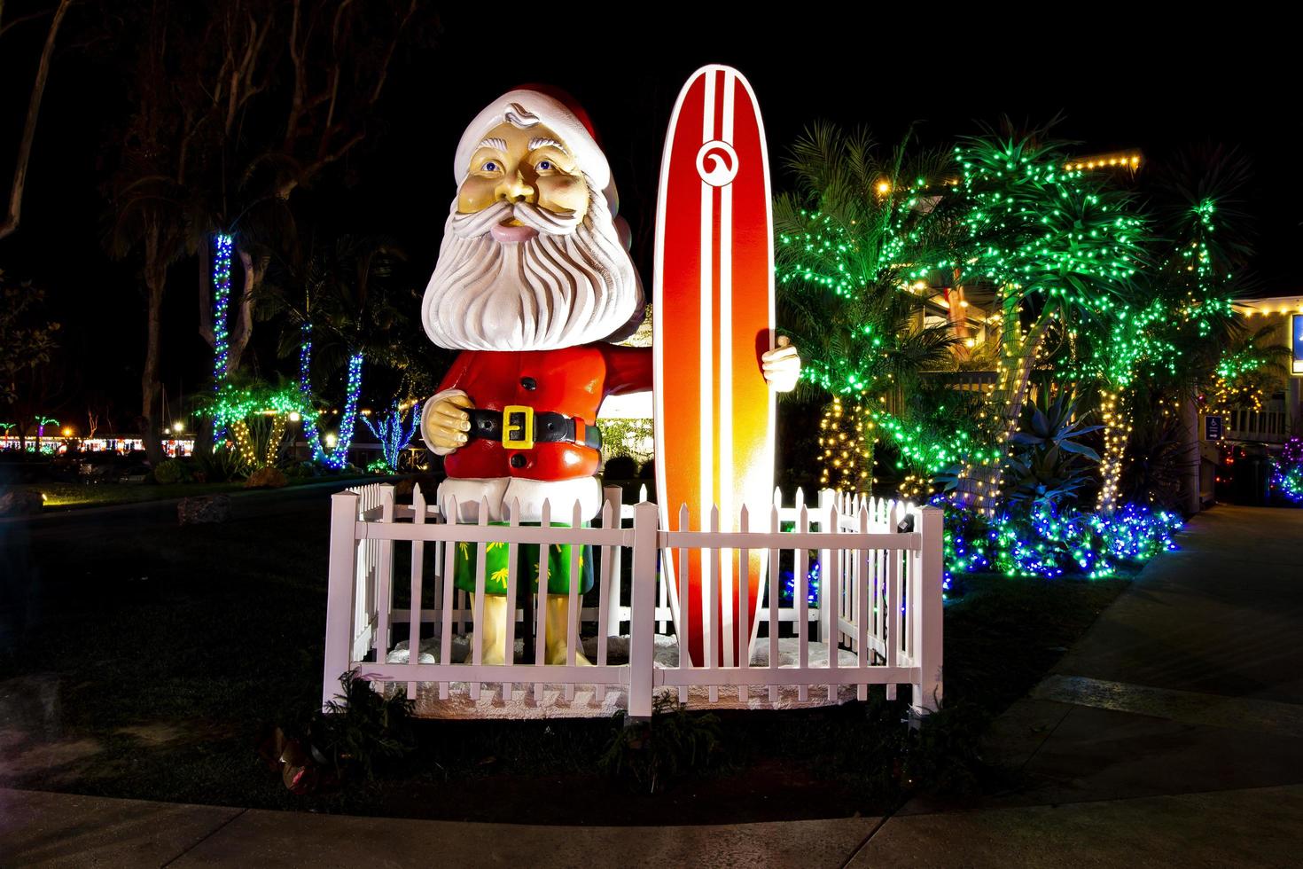 luces de navidad - condado de orange - dic 2018 foto