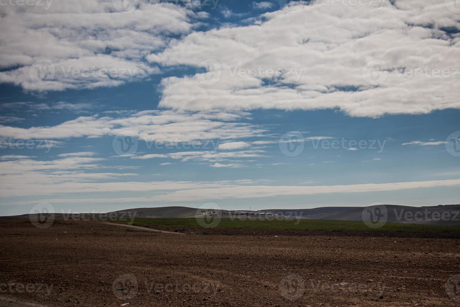 vista del desierto del desierto de judea, israel foto