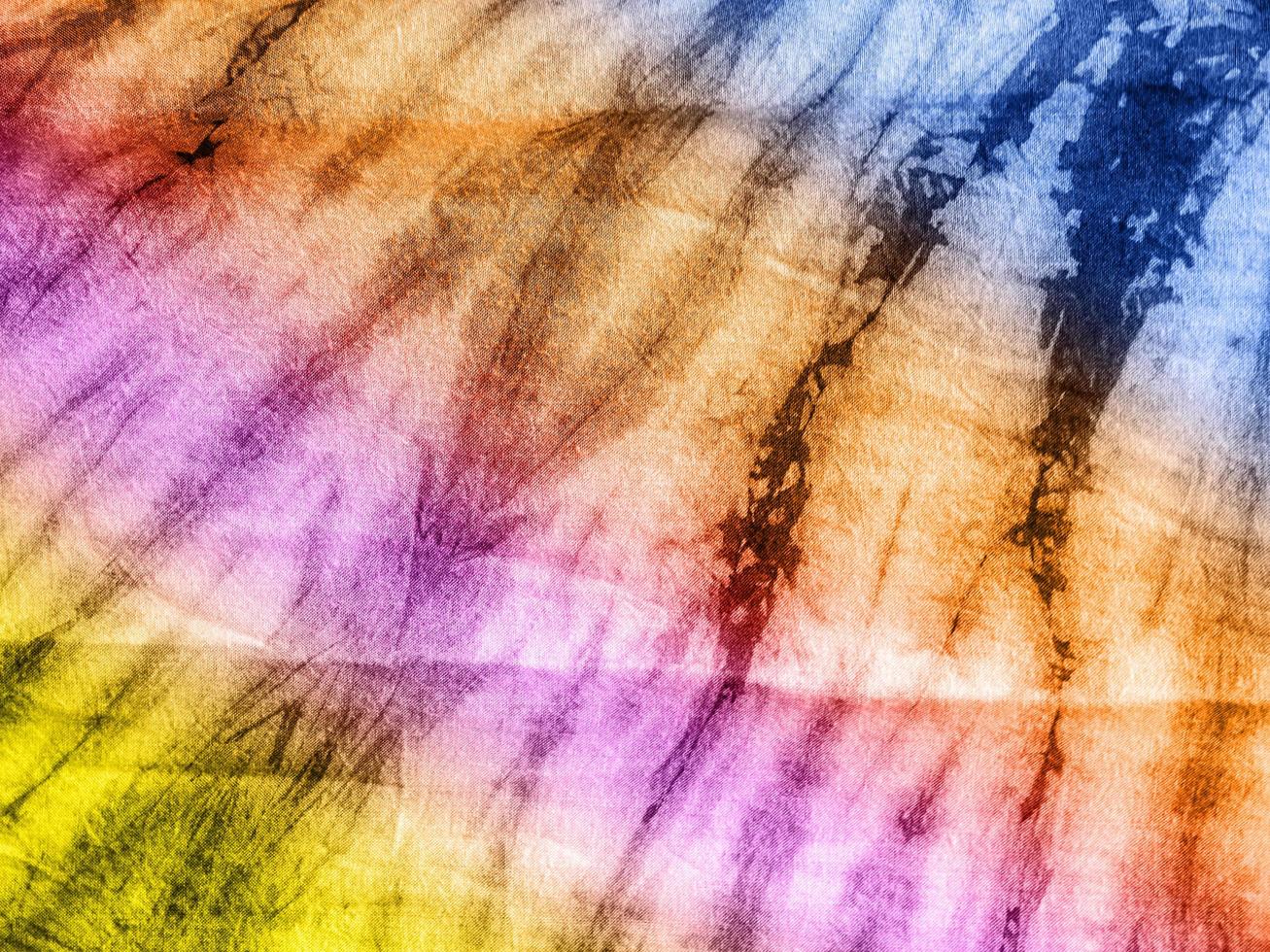 Texture of Tie dye for background photo