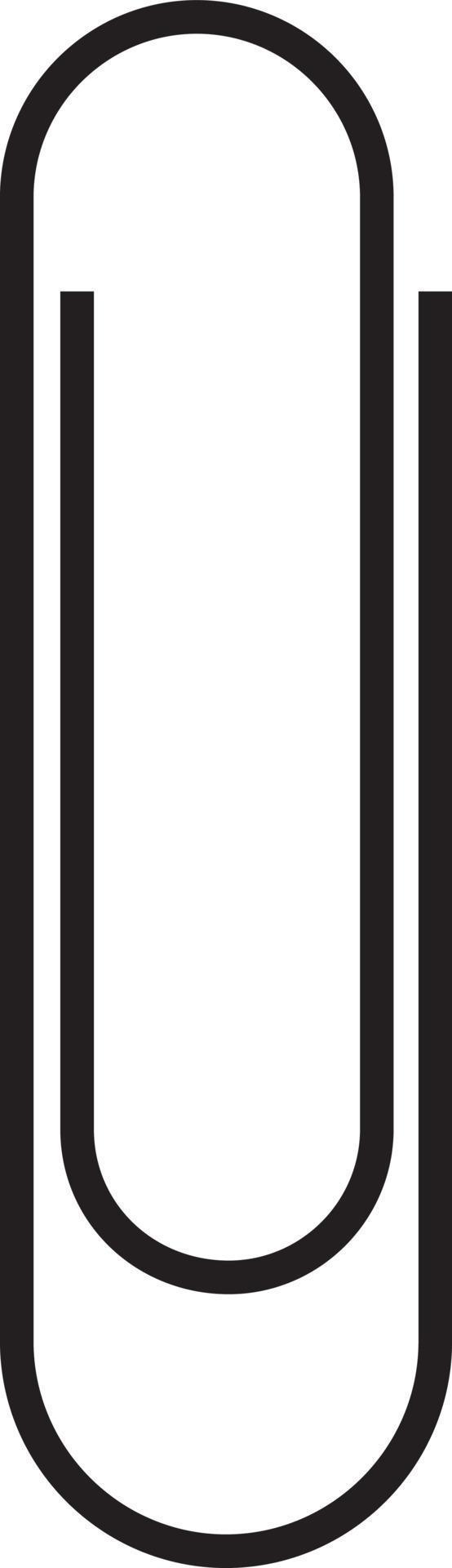 paperclip vector illustration 4695144 Vector Art at Vecteezy