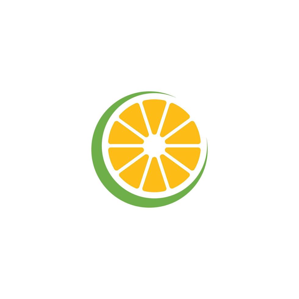 Orange logo icon Vector illustration