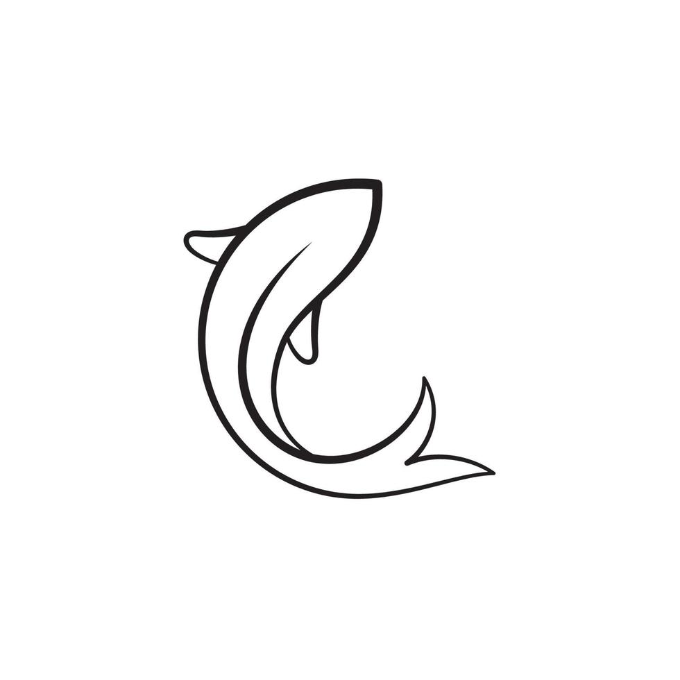Fish Line Vector Art, Icons, and Graphics for Free Download