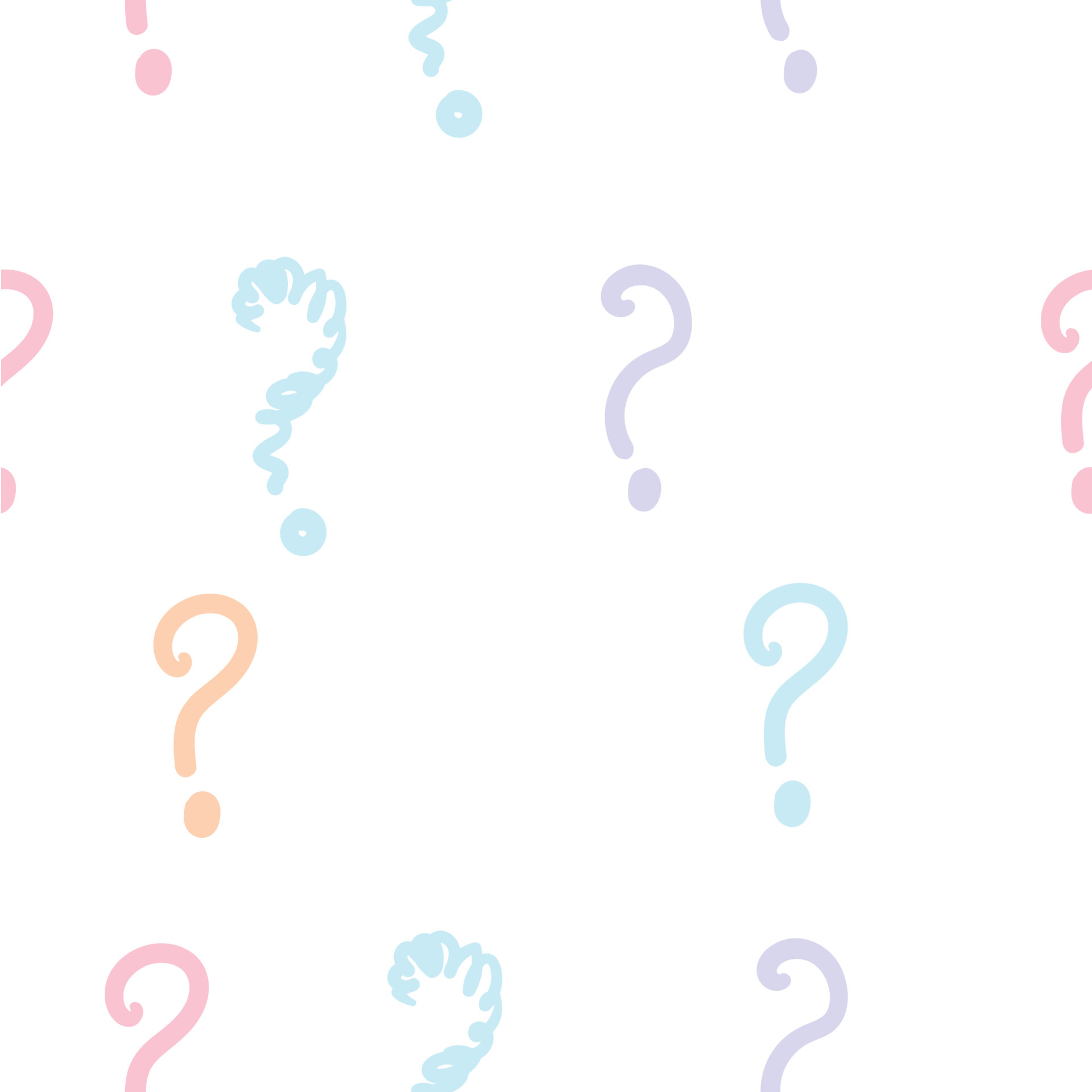 question mark pattern doodle handdrawn style 4695584 Vector Art at Vecteezy