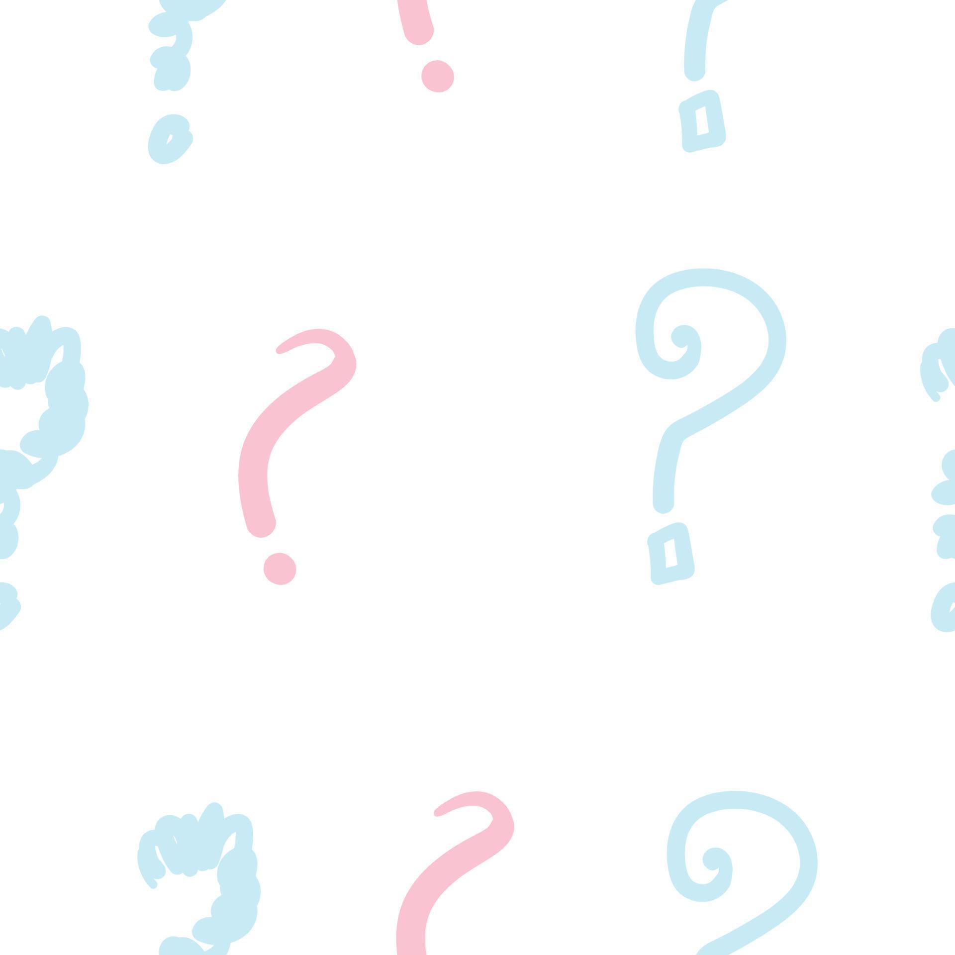 question mark pattern doodle handdrawn style 4695663 Vector Art at Vecteezy