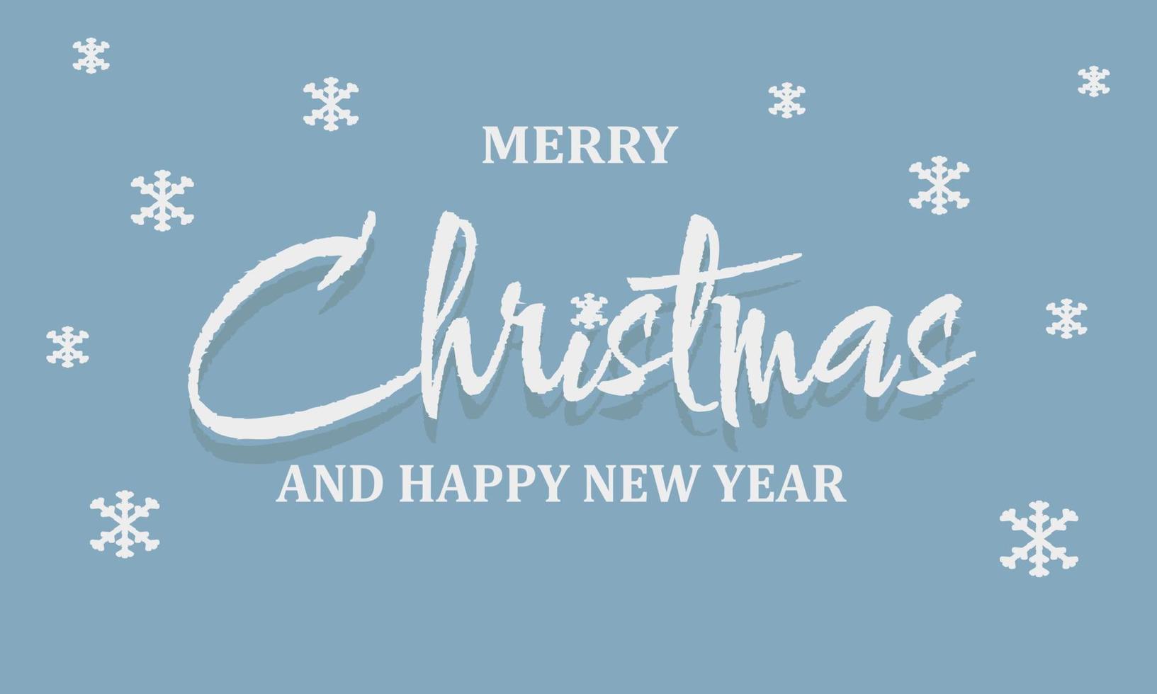 Wish Me a Merry Christmas with Snow Background vector