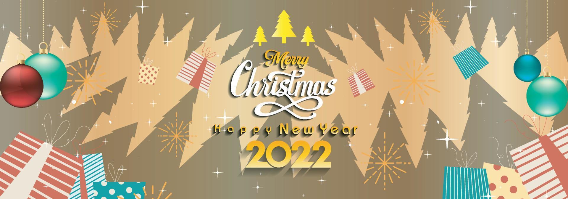 Merry Christmas and Happy New Year greeting cards.background, Modern design for advertising, branding, greeting cards, covers, posters, banners. Vector illustration