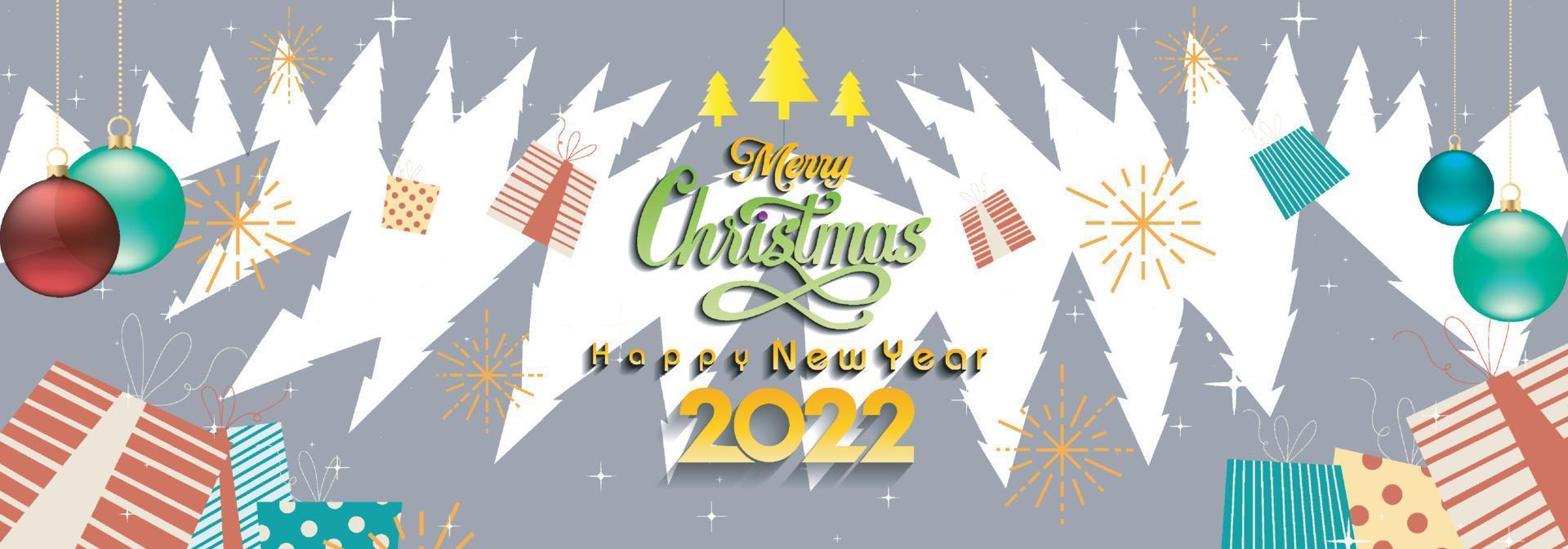 Merry Christmas and Happy New Year greeting cards.background, Modern design for advertising, branding, greeting cards, covers, posters, banners. Vector illustration