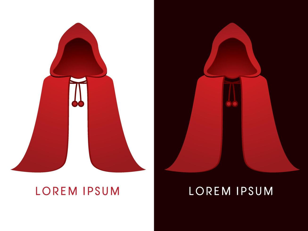 Red Hood Cloth 4696464 Vector Art at Vecteezy