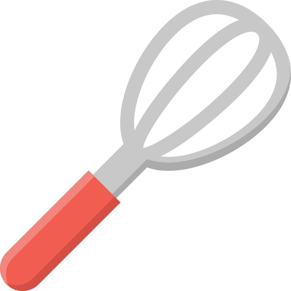 whisk flat icon vector