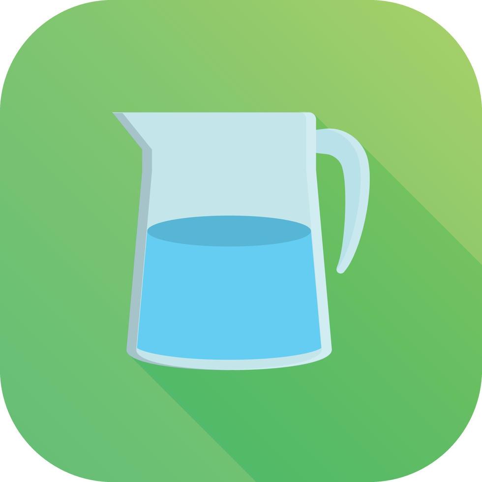 water jug flat icon vector