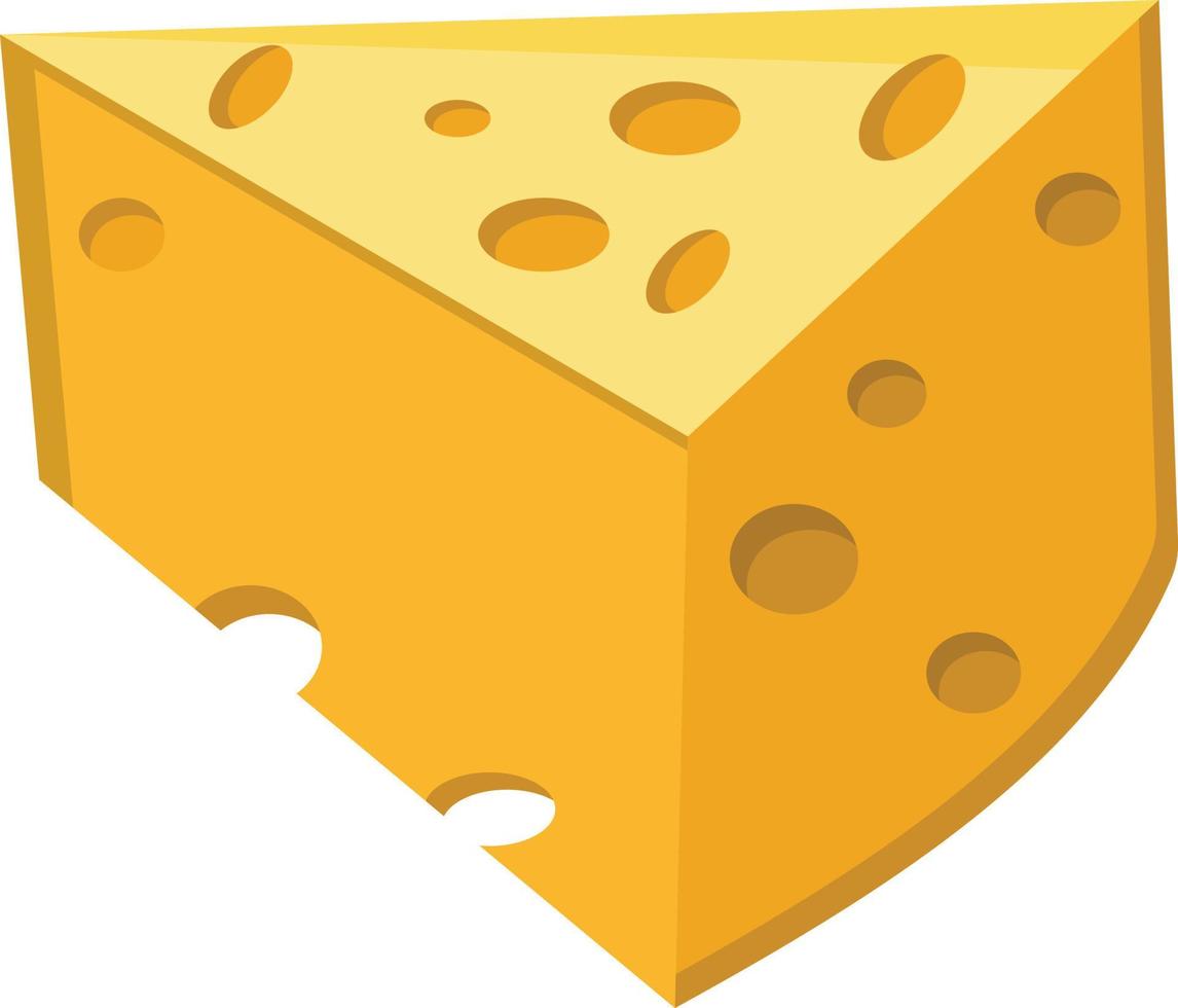 cheese flat icon vector
